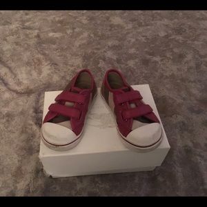 Burberry sneakers sz 21